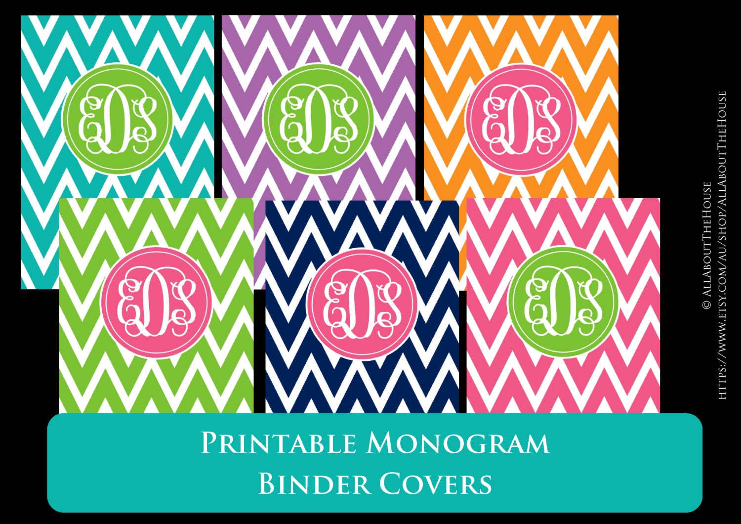 printable-binder-covers-monogram-binder-cover-spine-chevron