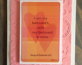 Items similar to Handmade Religious Card on Etsy