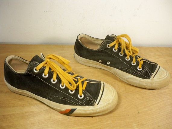 Vintage PRO-KEDS Made in USA Low Top Men's Black by Joeymest