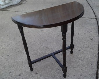 Demilune table | Etsy