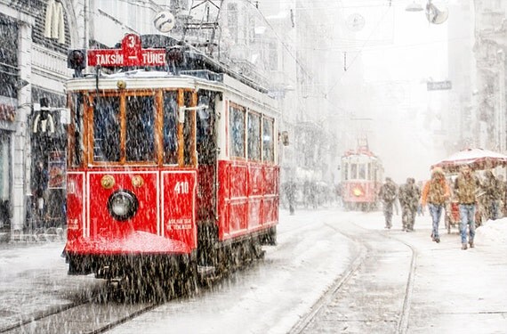 Ãhnliche artikel wie wand dekor tram fotografie, istanbul ...