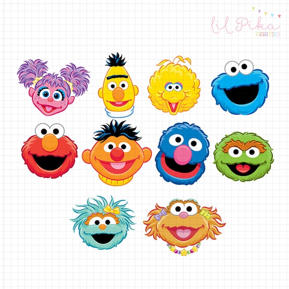 sesame street clipart imagui