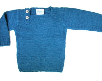 boy hand-knitted sweater