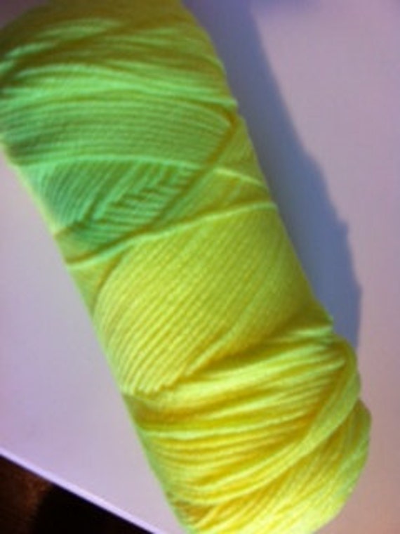 Neon Yellow Yarn