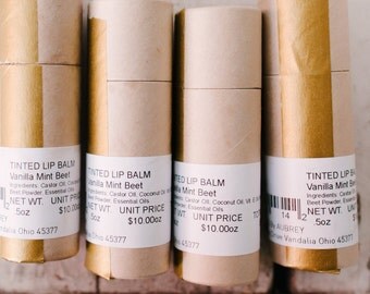 Gimme A BEET | Organic | Tinted Lip Balm | The Original Beet Lip Balm