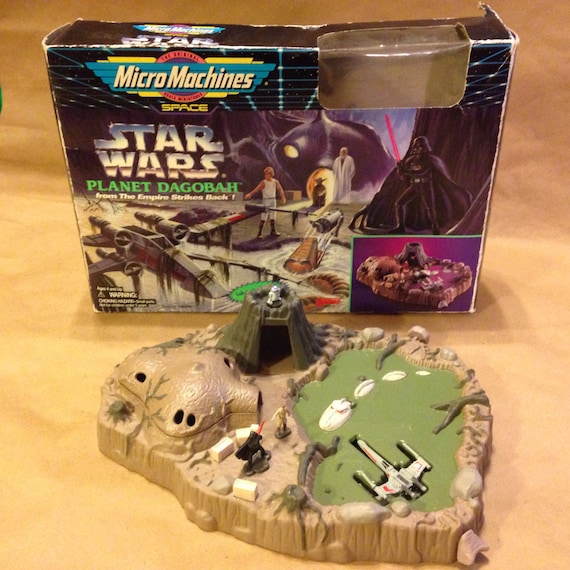 star wars micro machines head playset