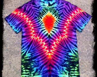 Tie Dye Tee Shirt-Handmade Clothing