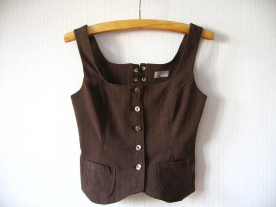 Brown vest tops ladies Online shopping for Clothing, Shoes & Jewelry from a great selection of Clothing, Jewelry, Shoes, Accessories, Handbags & Wallets, Watches & more at everyday low prices.