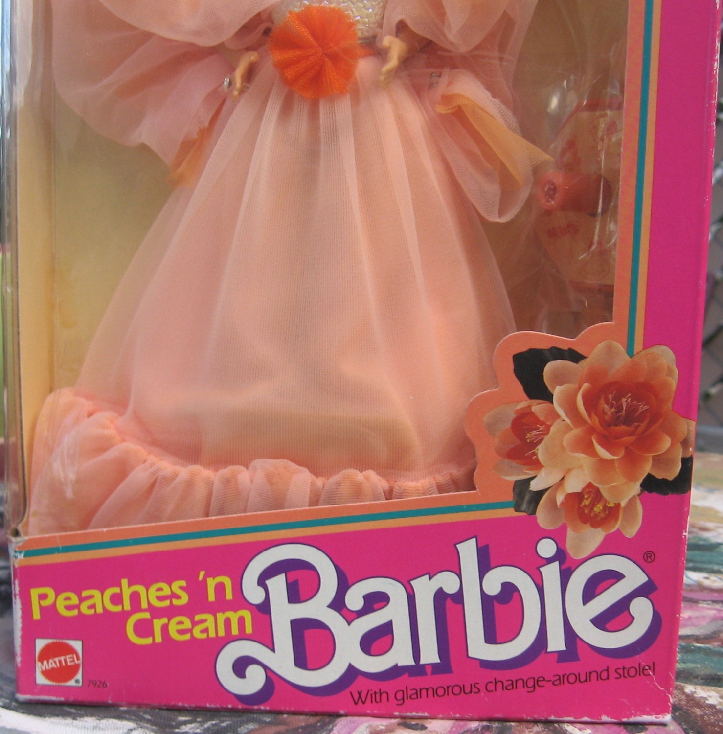 Barbie Peaches 'n Cream1984 Doll Never Opened Box by SpareShelf