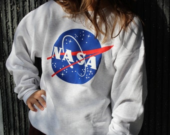 Nasa Meatball Gray Sweatshirt by Space Shirts