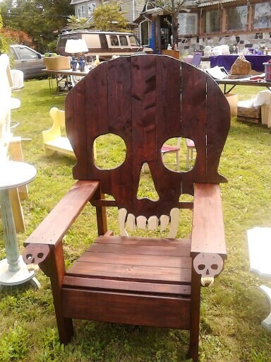 skull chair pattern plans onlyadirondack chair