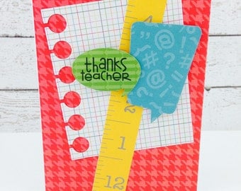 Items similar to Teacher Greeting Card Teachers Are Special on Etsy