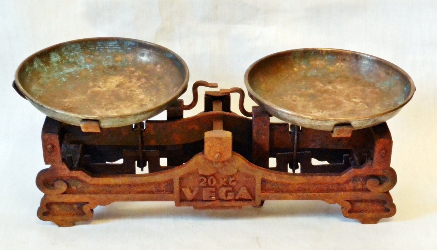 Antique Scale Large Vintage Market Scales Antique