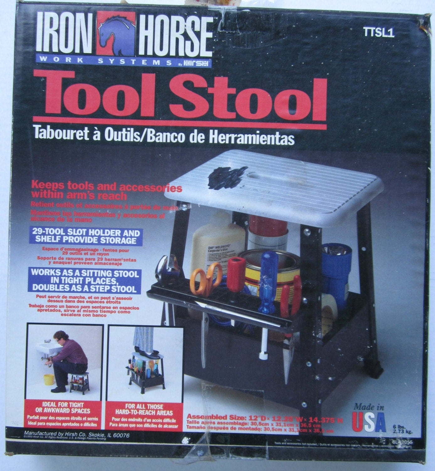 Iron Horse Work Systems Iron Horse Tool Stool Work Stool