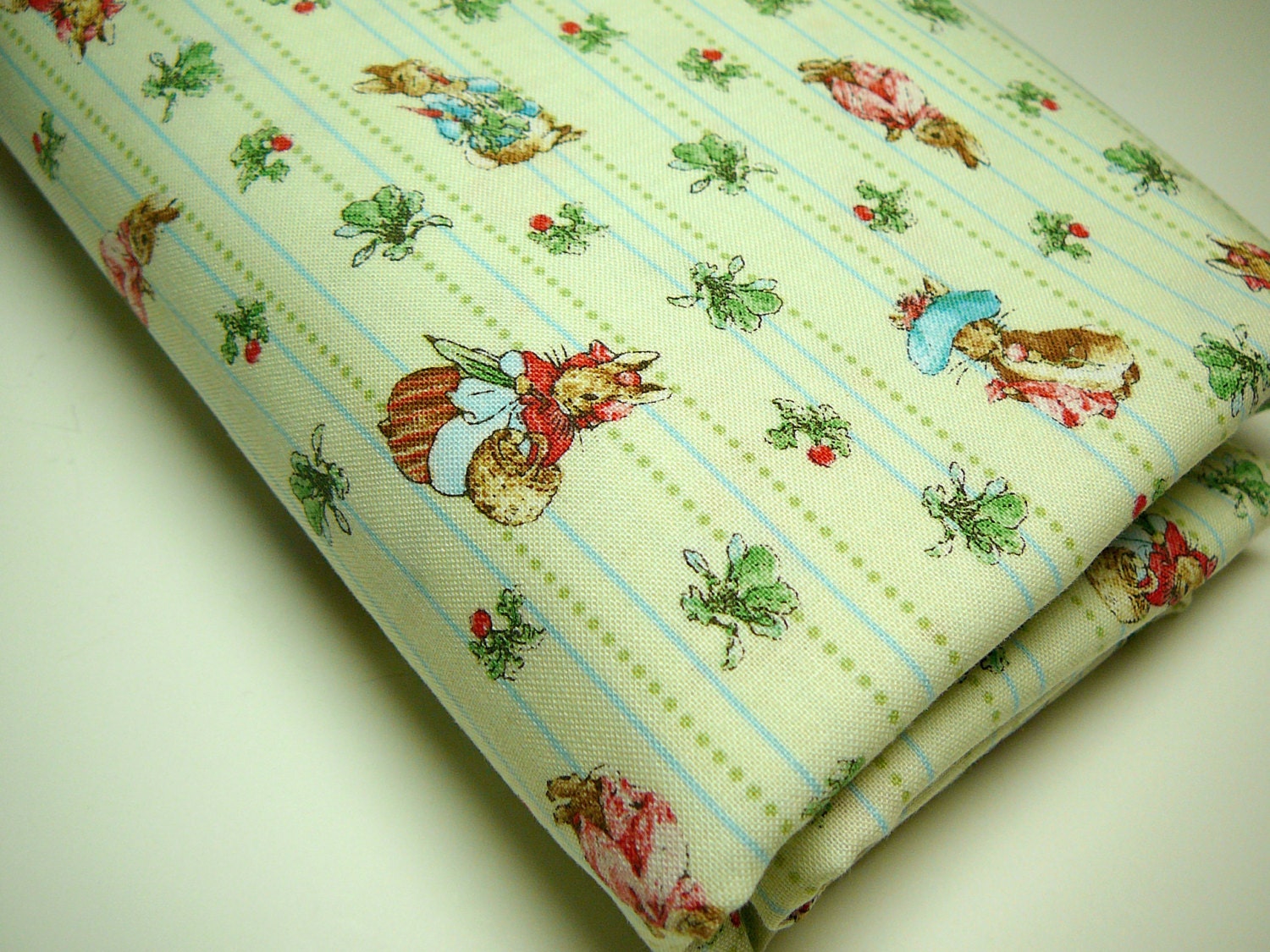 beatrix-potter-fabric-1-5-yards-garden-tales-peter-rabbit