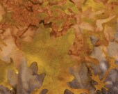 Half Yard Season's Balis - Falling Leaves in Amber - Cotton Quilt Fabric - Benartex Fabrics - SKU 1972-35 (W1065)
