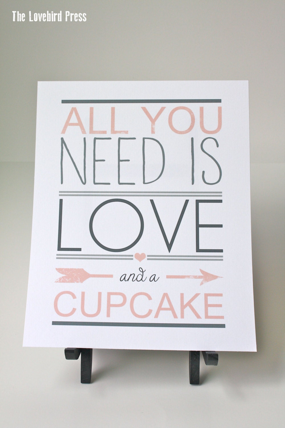 Download Wedding Cupcake Sign All you need is love and a cupcake