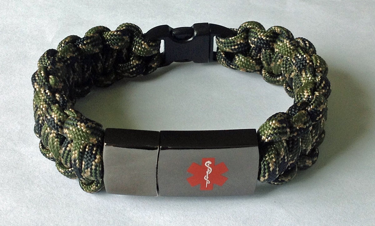 Custom Made 8 gb Dark USB Medical ID Survival / by ADelightfulGift