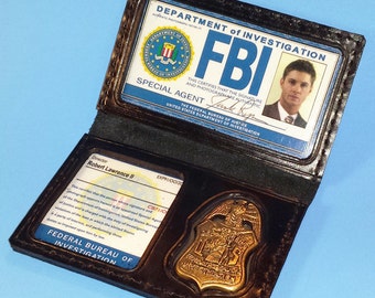 SUPERNATURAL Prop wallet: Sam or Dean or Castiel