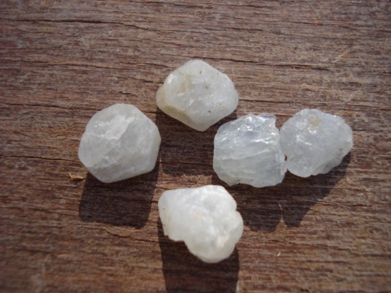 raw white sapphire