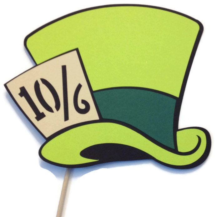 mad hatter hat clipart - photo #10