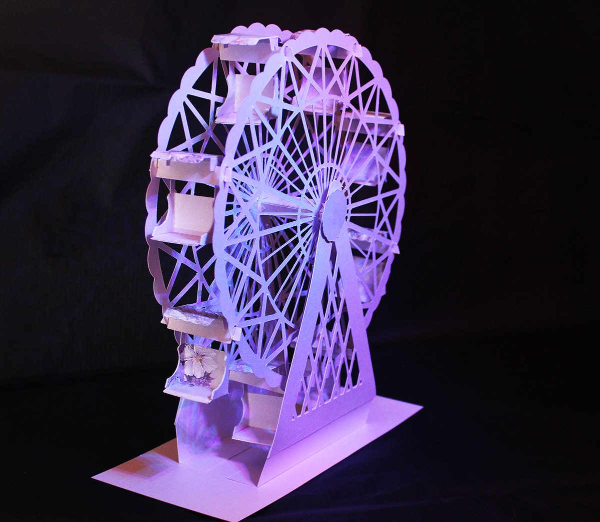 Download 3D SVG PDF Ferris wheel Digital download by MySVGHUT on Etsy