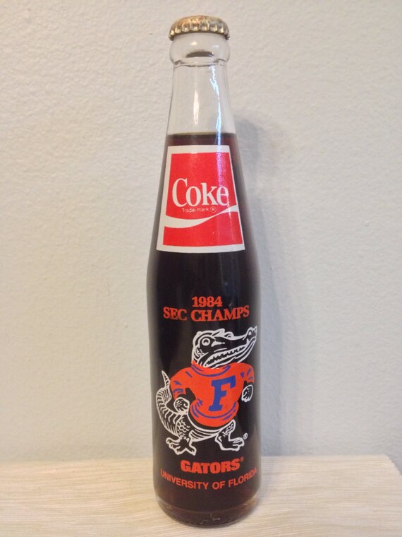 Vintage unopened commemorative Coke bottle 1984 Florida