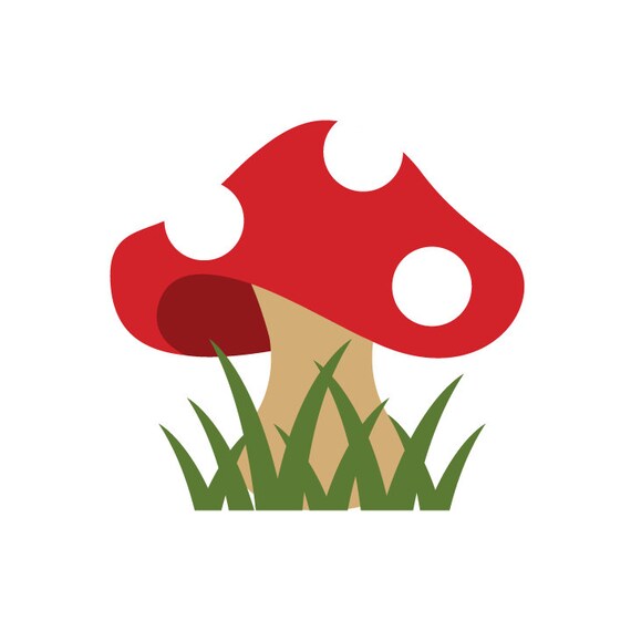 Toadstool Applique PDF Pattern