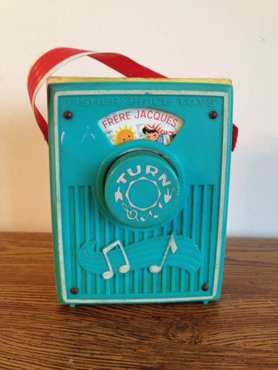 fisher price radio vintage