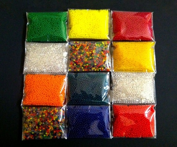 orbeez sensory bag