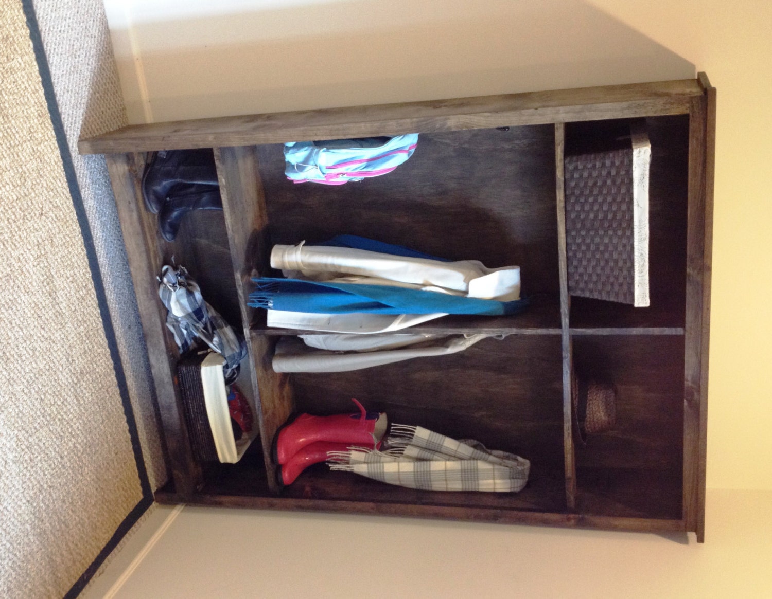 Rustic Distressed Handmade Hall Tree