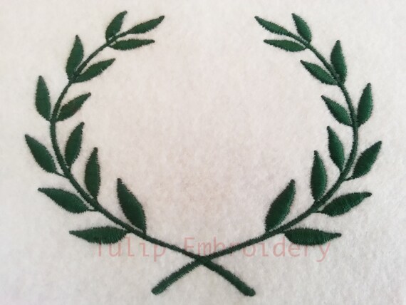 Olive Leaf Embroidery Design