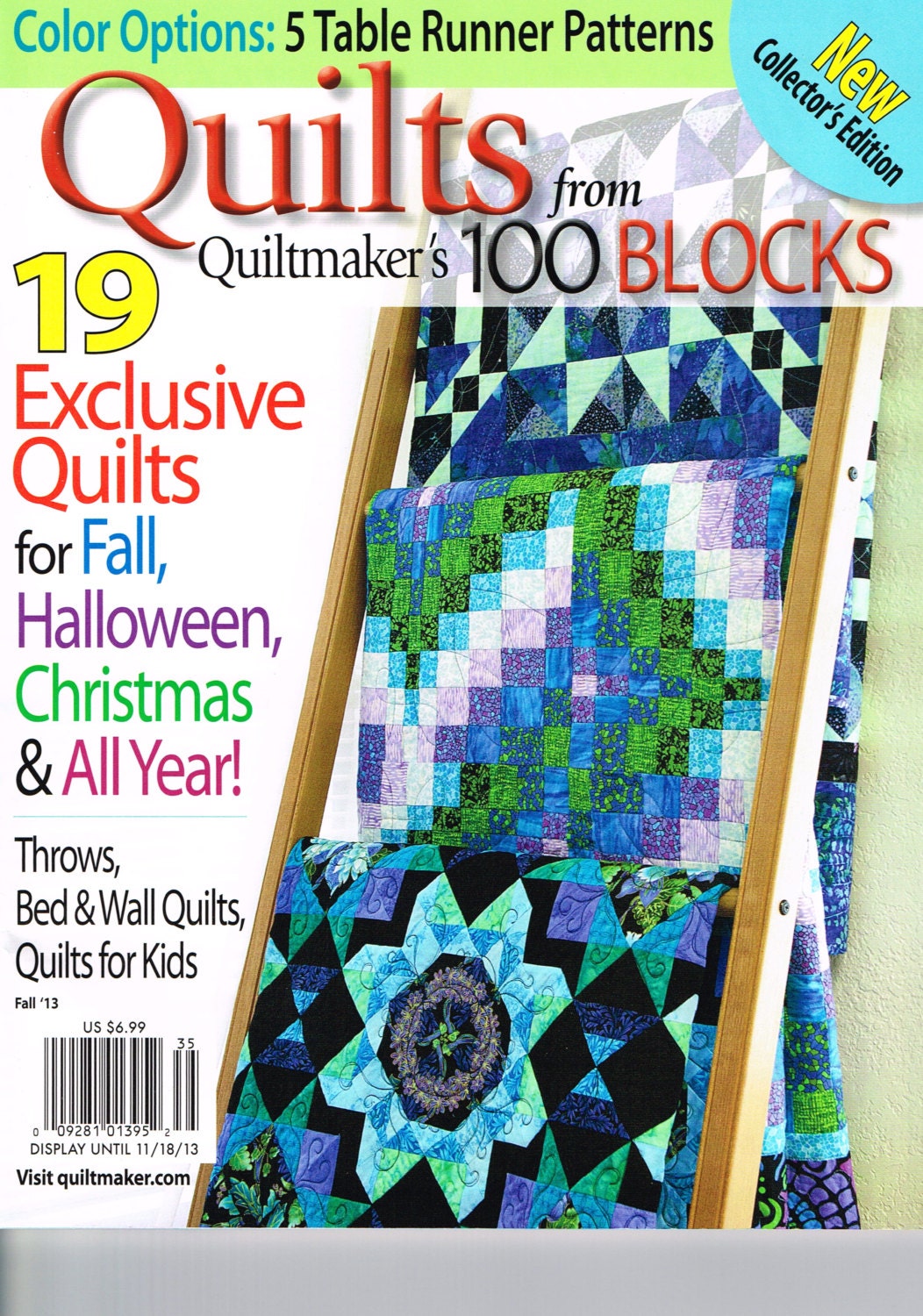 Quilt Ladder Handmade Quilting Accessories Wooden Quilt