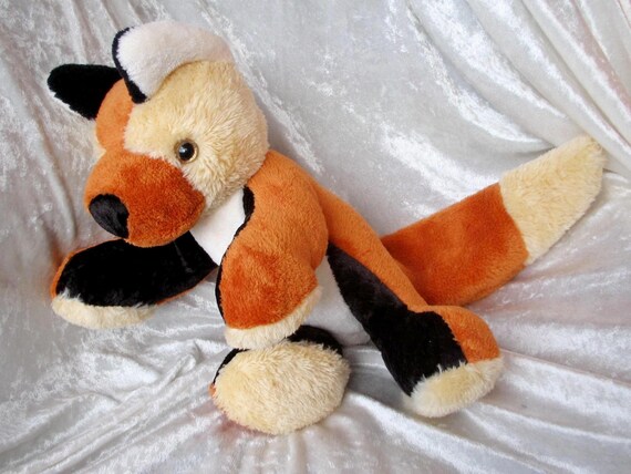 vintage stuffed fox