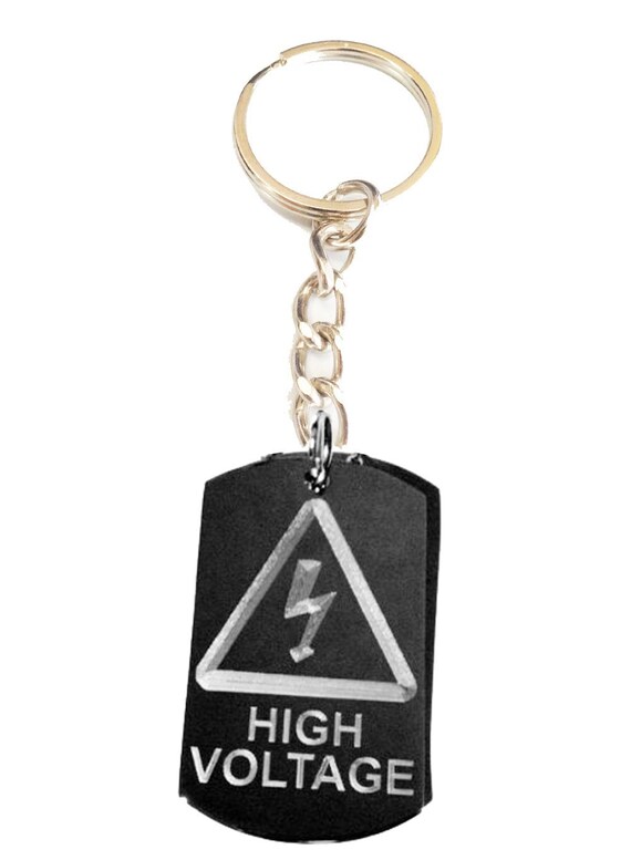 High Voltage Electricity Funny Humor Novelty Warning Label