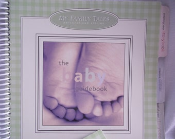 BABY BOOK,Unisex Baby Book kit,My Family Ties Personalized Stories,Make your own Baby/Family Story Kit,Write your own Family Story