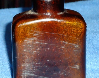 Early 1900’s Bell-Ans for Indigestion Dark Amber Glass