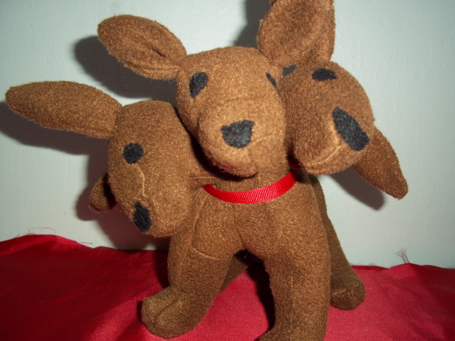 3 headed dog plush