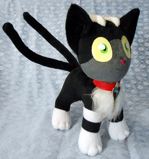 blue exorcist kuro plush