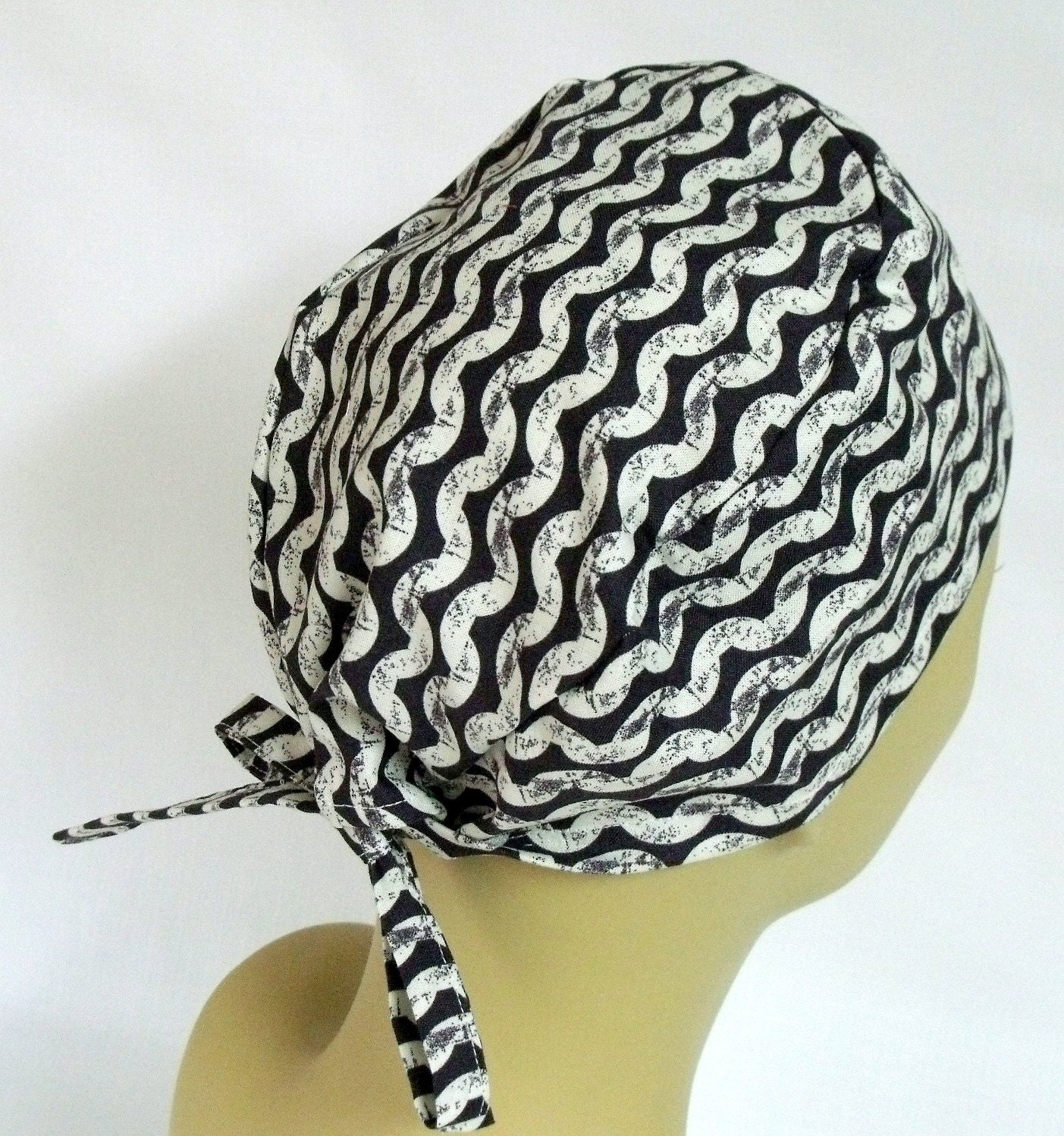 Scrub Caps Men's Tie Back Cap Surgical Scrub Cap by ScrubsbyEdie