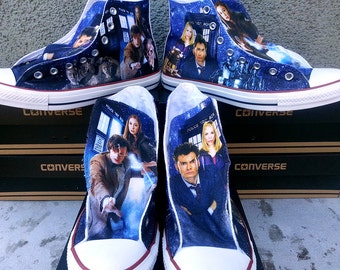 Doctor Who Custom Converse All Stars