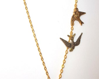 Dauntless inspired tribute in Gold or Silver plated Necklace inspired by Divergent books