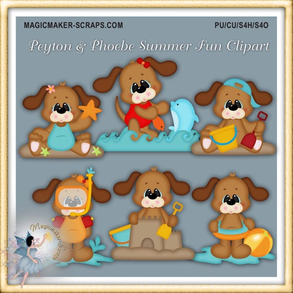 summer dog clipart - photo #39