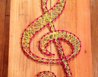 Custom made string art! Names, logos and symbols!