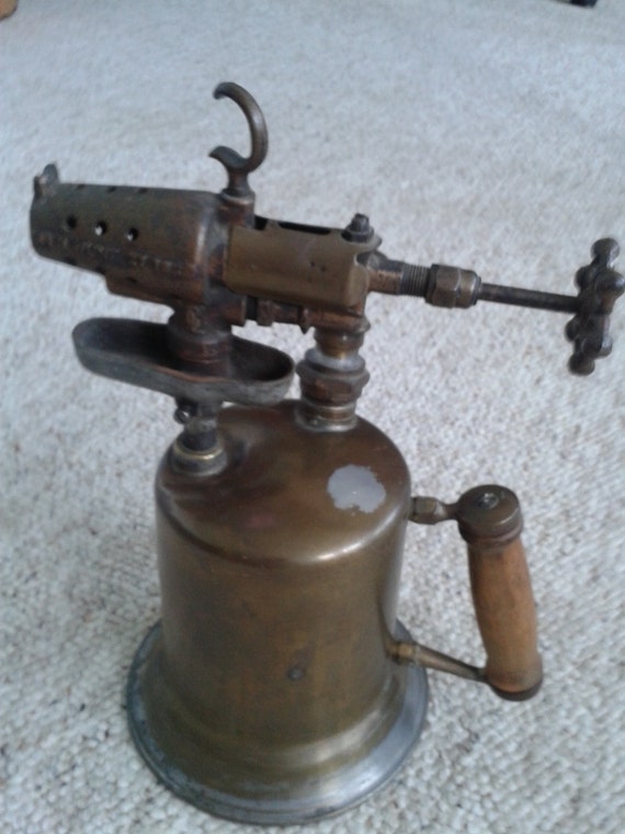 Soldering Blow Torch, Carbide, Plumbers Torch, Vintage Tool, Vintage