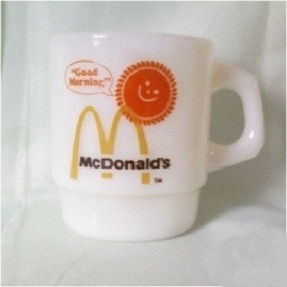 Vintage McDonalds 1973 Collectible Mug