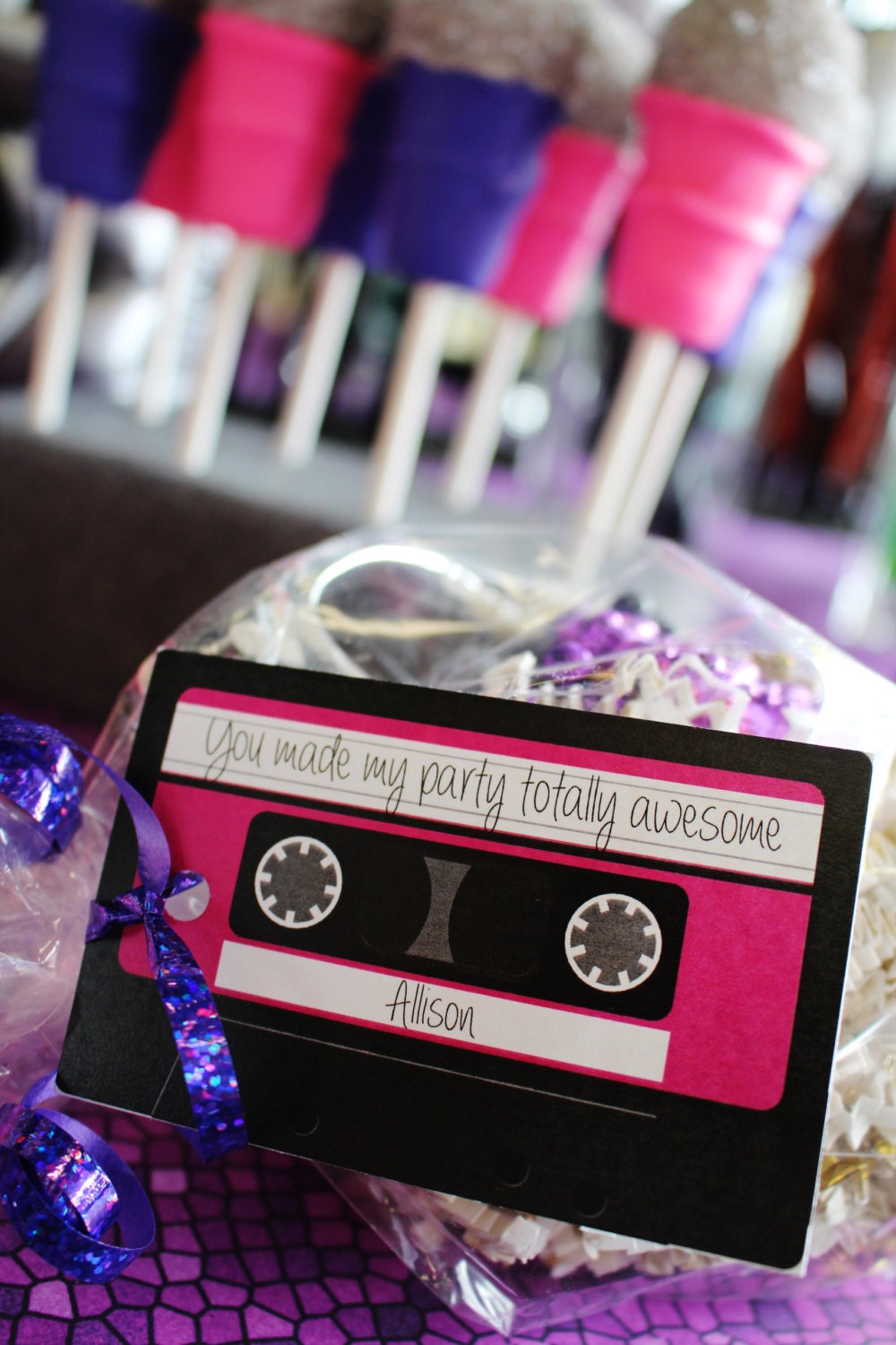 80s Theme Invitation I Love the 80s Party-80s by CrowningDetails