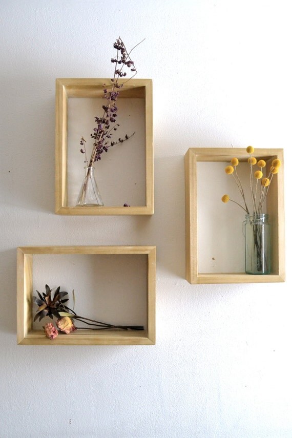 Rectangular Shadow Box Set of 3