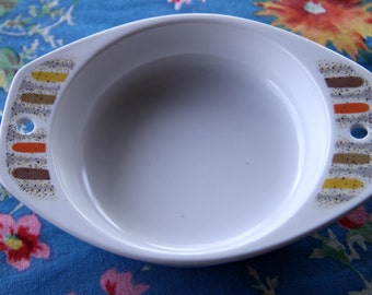 Vintage 1960's Noritake Mardi Gras 9019 SWEET BOWL (2)