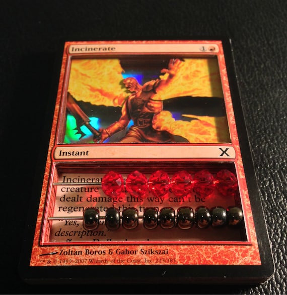 Magic the Gathering 3D Customized Life Counter Card
